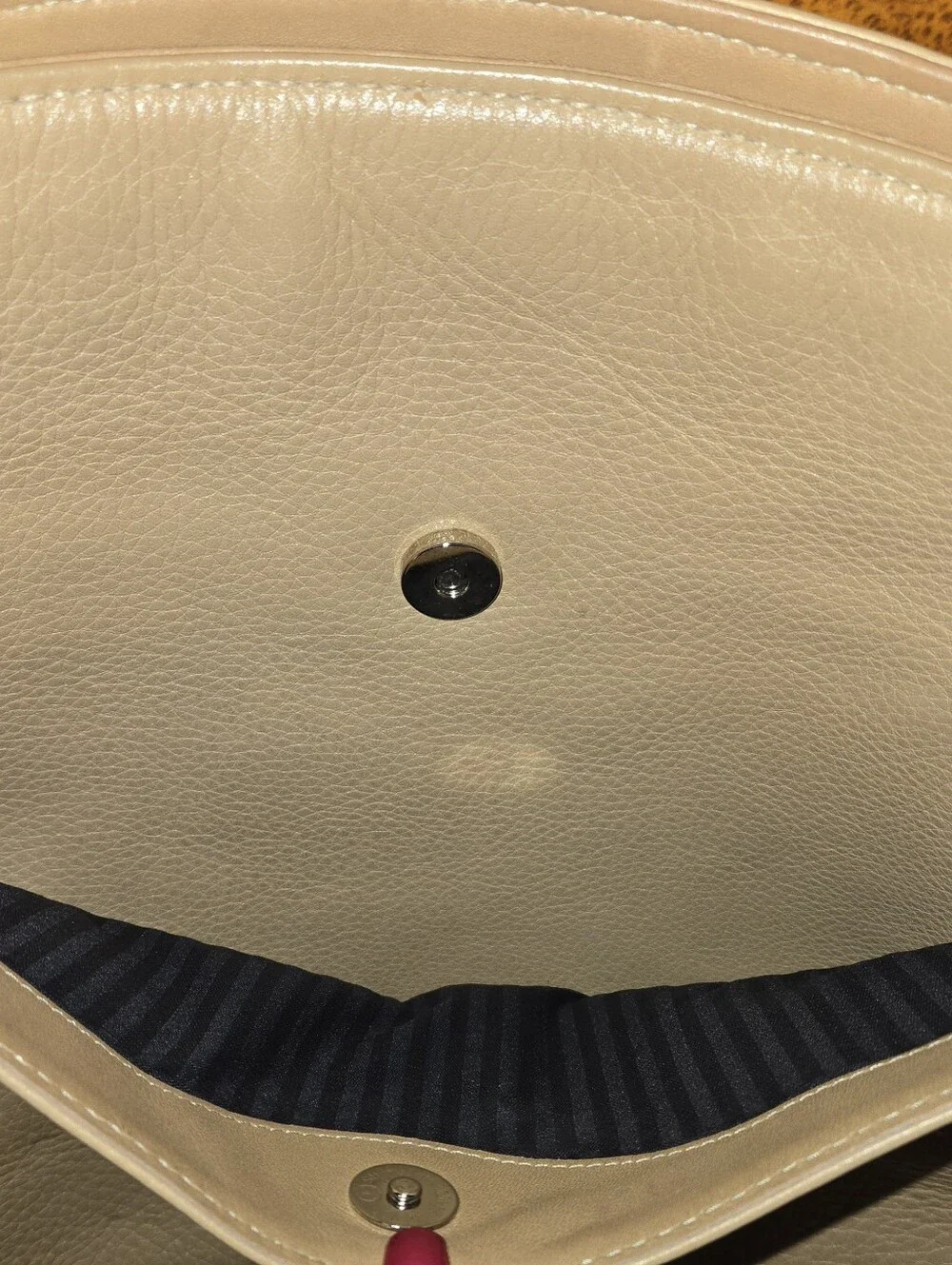 COACH Yellow Pebbled Leather Shoulder Bag